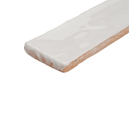 Terre Cuite Manuelle Vitri Blanc 5x15 | Ceramic Connection