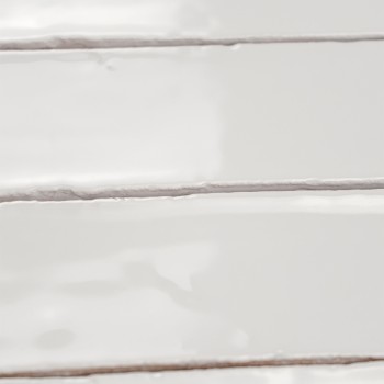 Terre Cuite Manuelle Vitri Blanc 5x15 | Ceramic Connection