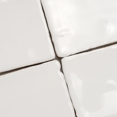 Terre Cuite Manuelle Vitri Blanc 5x15 | Ceramic Connection