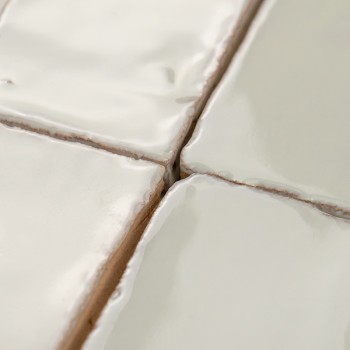 Terre Cuite Manuelle Vitri Blanc Vintage 5x15 | Ceramic Connection