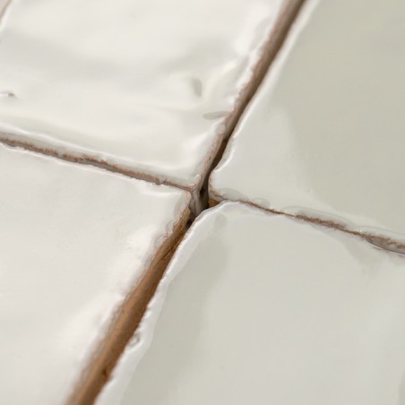 Terre Cuite Manuelle Vitri Blanc Vintage 5x15 | Ceramic Connection