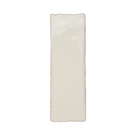 Terre Cuite Manuelle Vitri Blanc Vintage 5x15 | Ceramic Connection