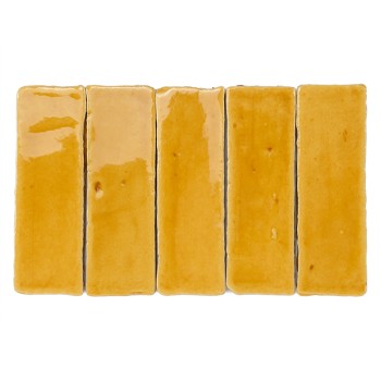 Terre Cuite Manuelle Vitri Miel 5x15 | Ceramic Connection