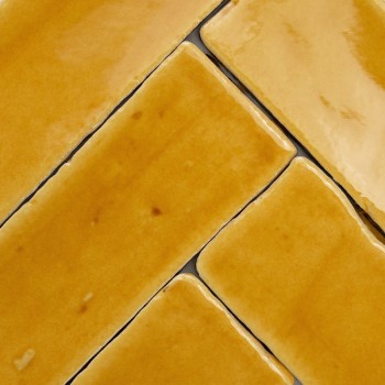 Terre Cuite Manuelle Vitri Miel 5x15 | Ceramic Connection