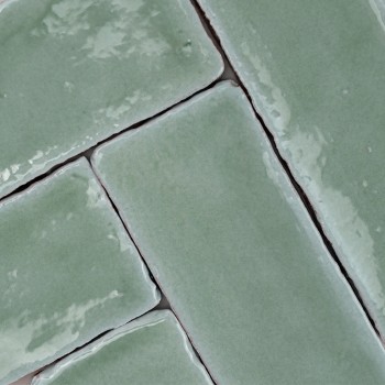 Terracota Manual Vitri Água-marinha 5x15 | Ceramic Connection