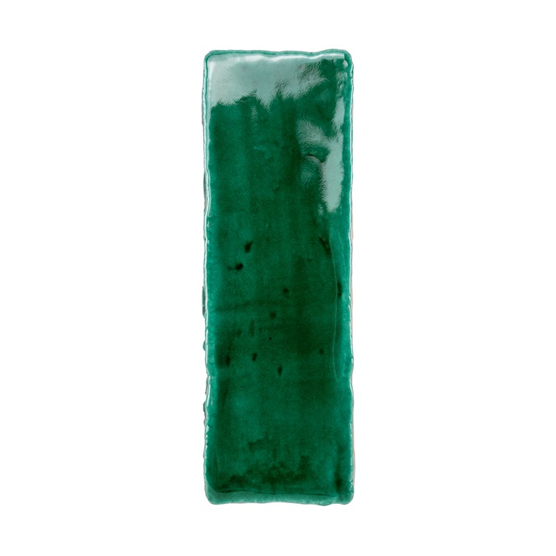 Terre Cuite Manuelle Vitri Vert 5x15 | Ceramic Connection