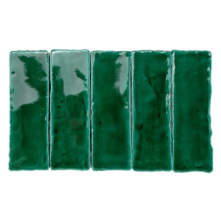 Terre Cuite Manuelle Vitri Vert 5x15 | Ceramic Connection