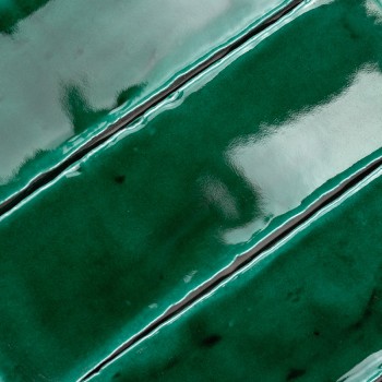 Terre Cuite Manuelle Vitri Vert 5x15 | Ceramic Connection