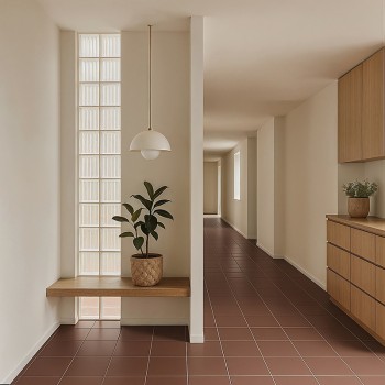 Fliese Quebec Terrakotta 29,7x29,7 | Ceramic Connection
