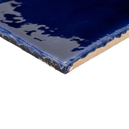 Terre Cuite Manuelle Vitri Cobalt 10x10 | Ceramic Connection