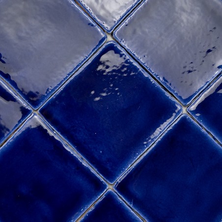Terre Cuite Manuelle Vitri Cobalt 10x10 | Ceramic Connection