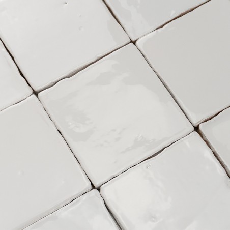 Terracota Manual Vitri Branco 10x10 | Ceramic Connection