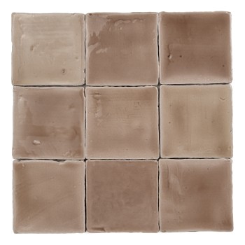 Terre Cuite Manuelle Vitri Sable 10x10 | Ceramic Connection