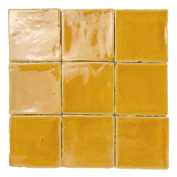 Terre Cuite Manuelle Vitri Miel 10x10 | Ceramic Connection