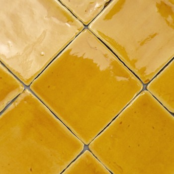 Terre Cuite Manuelle Vitri Miel 10x10 | Ceramic Connection