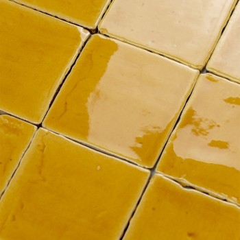 Handmade Terracotta Vitri Honey 10x10 | Ceramic Connection