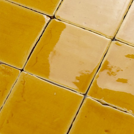Handmade Terracotta Vitri Honey 10x10 | Ceramic Connection