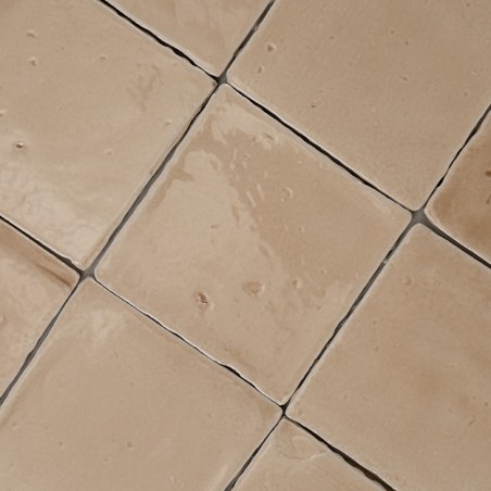 Terre Cuite Manuelle Vitri Naturel 10x10 | Ceramic Connection