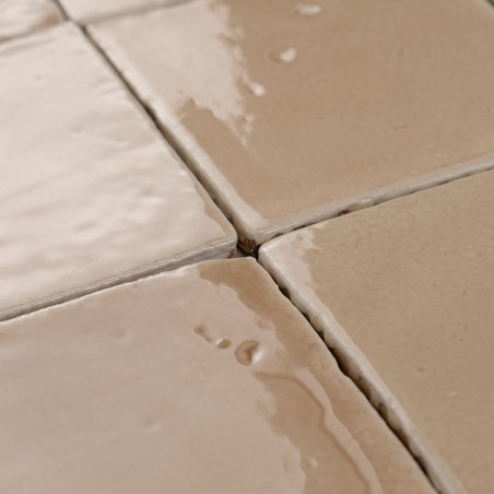 Terre Cuite Manuelle Vitri Naturel 10x10 | Ceramic Connection