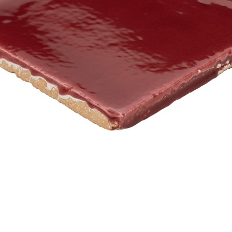 Terre Cuite Manuelle Vitri Rouge 10x10 | Ceramic Connection