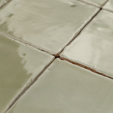 Handmade Terracotta Vitri Sage 10x10 | Ceramic Connection