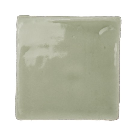 Terre Cuite Manuelle Vitri Jade 10x10 | Ceramic Connection