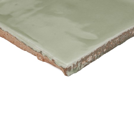 Terre Cuite Manuelle Vitri Jade 10x10 | Ceramic Connection