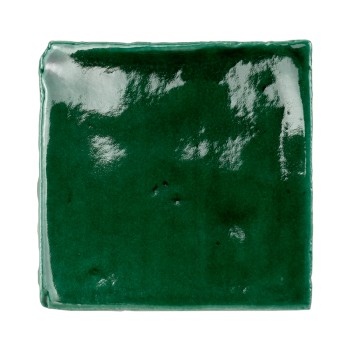 Terre Cuite Manuelle Vitri Vert 10x10 | Ceramic Connection