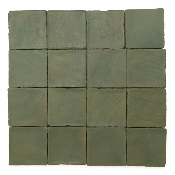 Terre Cuite Chroma Olive 10x10 | Ceramic Connection
