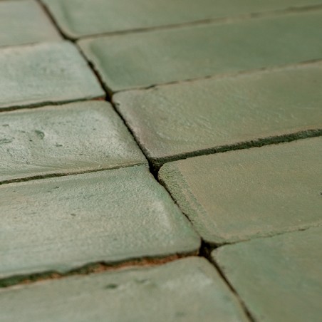 Terrakotta Chroma Salbei 5x15 Fliesen | Ceramic Connection