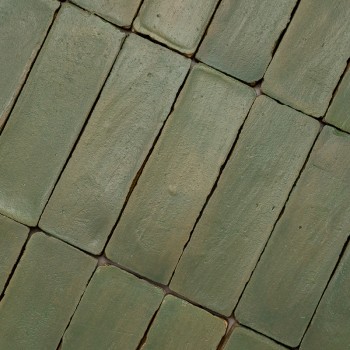 Terre Cuite Manuelle Chroma Olive 5x15 | Ceramic Connection