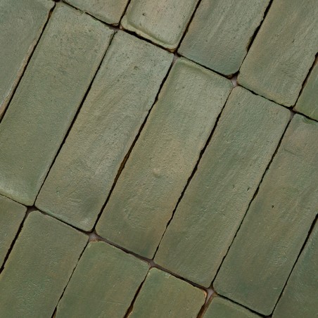 Terre Cuite Manuelle Chroma Olive 5x15 | Ceramic Connection