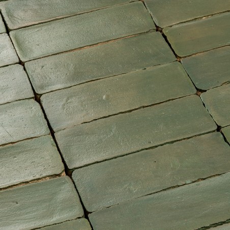 Terre Cuite Manuelle Chroma Olive 5x15 | Ceramic Connection