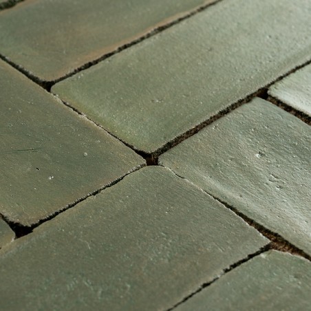 Terre Cuite Manuelle Chroma Olive 5x15 | Ceramic Connection