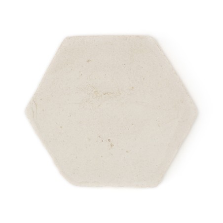 Terrakotta Chroma Hexagone Weiß 10 | Ceramic Connection
