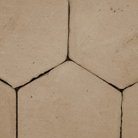 Hexagone Terre Cuite Naturel 10 | Ceramic Connection