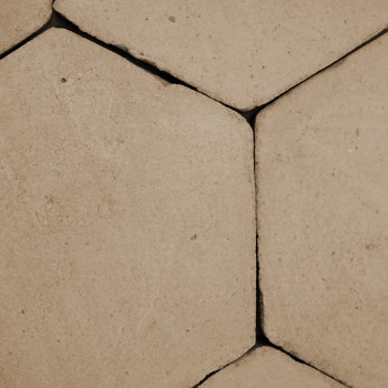 Hexagone Terre Cuite Naturel 10 | Ceramic Connection