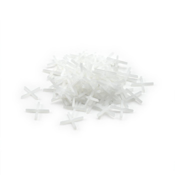 A translucent white plus sign appears centered against a plain white background, creating a subtle contrast in an otherwise feat