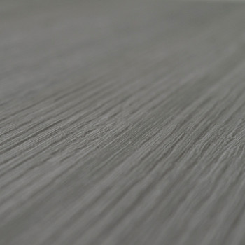 Un long carreau rectangulaire avec une finition texturée en grain de bois posé à plat sur un fond blanc uni.