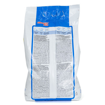 La bolsa con la etiqueta `Ultracolor Plus` está en posición vertical y presenta instrucciones de uso detalladas, ilustraciones y