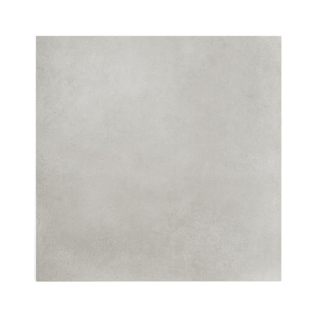 Vierkante tegels hebben een glad, lichtgrijs oppervlak met een subtiele textuur. tegen een effen witte achtergrond.