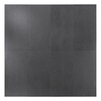 Carreau rectangulaire noir posé à plat, affichant une surface lisse et mate. il ne comporte ni texte ni marquage, sur un simple 