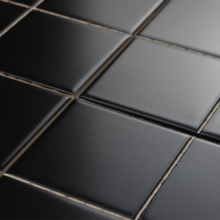 Azulejo 10x10 Negro Mate | Ceramic Connection