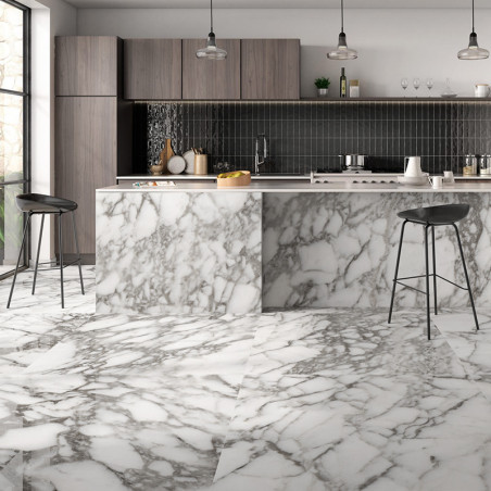 Azulejo Marmol Carrara 120x120 | Ceramic Connection