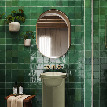 Tegel Zellige Morocco Groen | Ceramic Connection