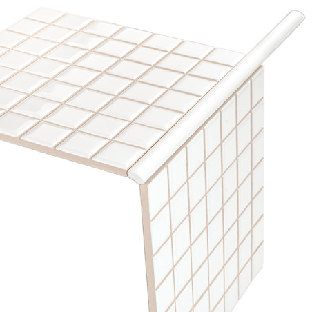 Azulejo Pure Blanco Brillo 2,5x2,5cm | Ceramic Connection