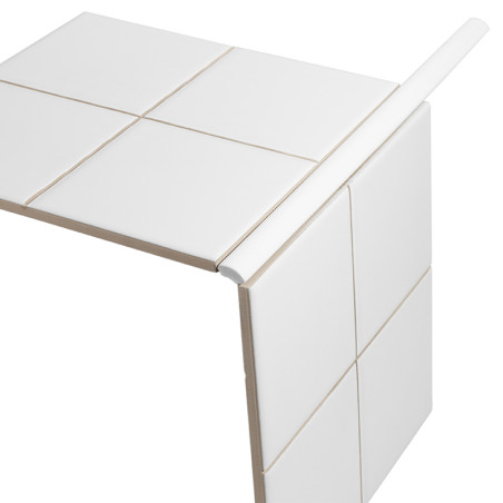 Tile 10x10 White matte tile | Ceramic Connection