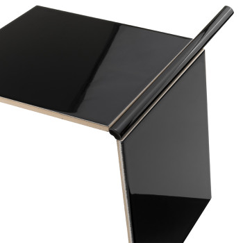Fliese Pure Negro Brillo 20x20 cm | Ceramic Connection