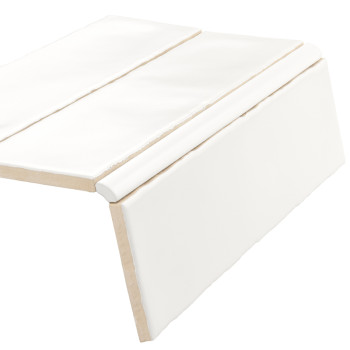 Carrelage Angle Blanc Mat| Ceramic Connection