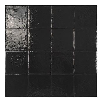 Tegel Fiji Zwart 15x15 | Ceramic Connection